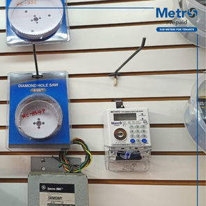 Metro Prepaid electric sub meters are now available at Olympic Wholesale Electric in Los Angeles, California