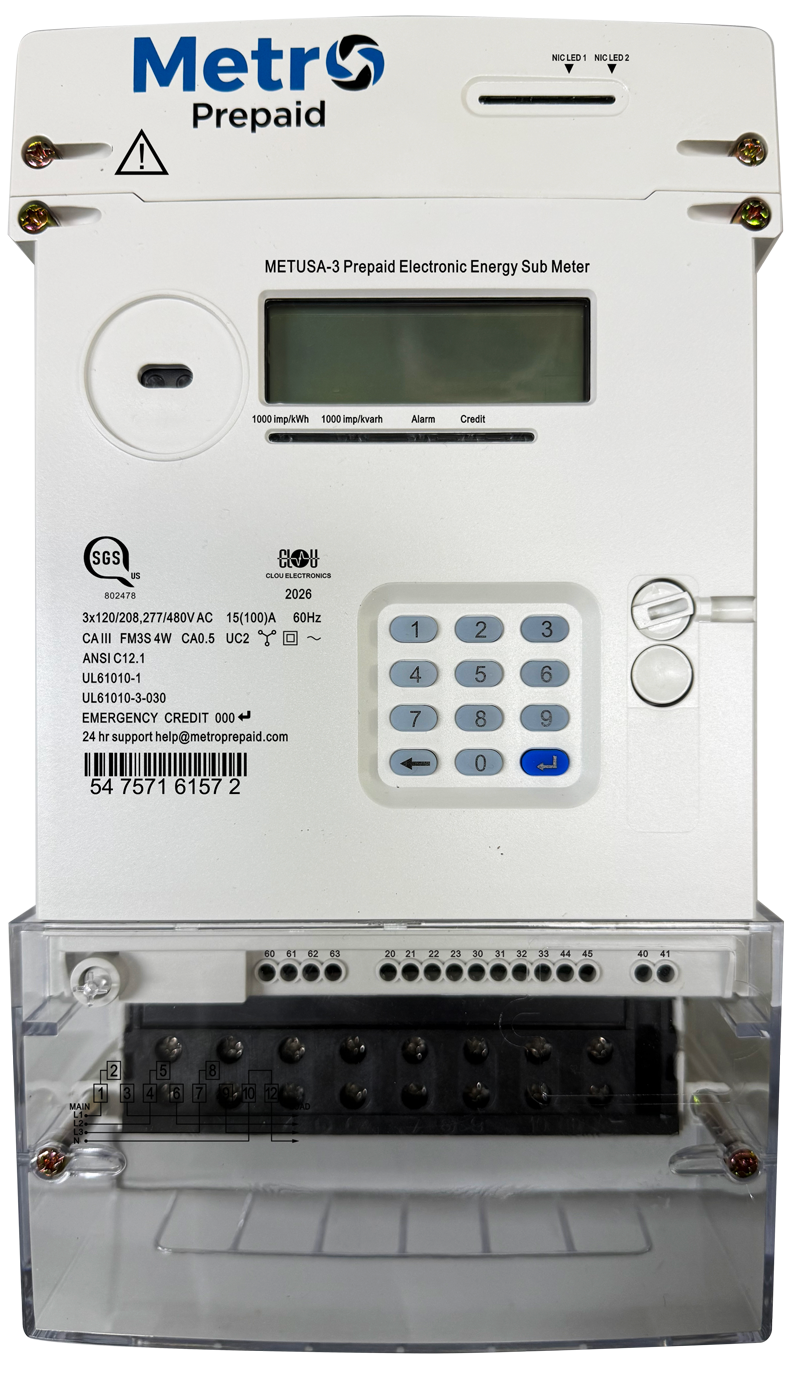 MET001 Single Phase