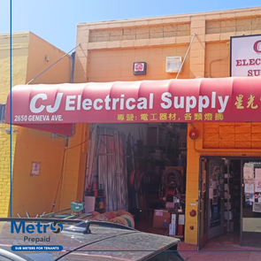 CJ Electrical Supply in San Francisco now offers Metro Prepaid sub meters for tenants