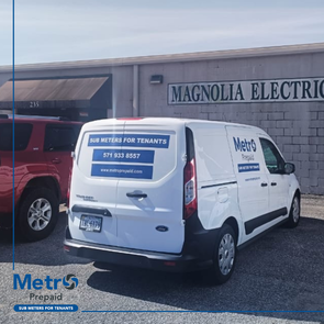 Metro Prepaid electric sub meters now available at Magnolia Electric Supply in Nashville, USA