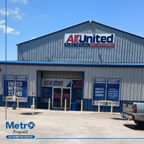 All United Electrical Solutions in Houston, Texas now carries Metro Prepaid electric sub meters